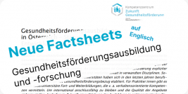 Darstellung Factsheets auf Englisch