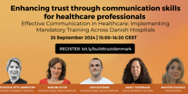 Webinar series: Enhancing trust through communication skills for healthcare professionals