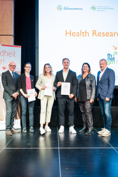 Verleihung Health Research Award 2024