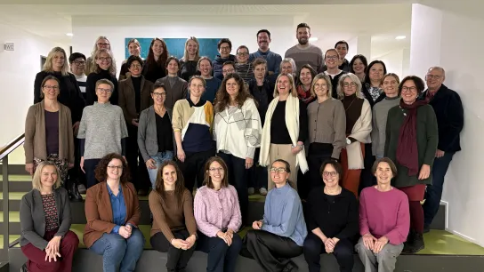 Gruppenfoto Abschlusstag Lehrgang 2025 Gruppenfoto der Teilnehmer:innen des Lehrgangs 2025